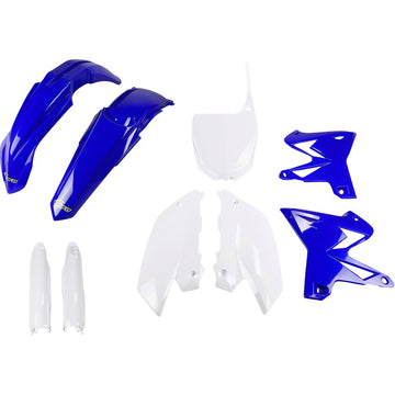 UFO Body Kit - OEM Blue/White - YZ 125/250 '08-'14 YAKIT312F@999