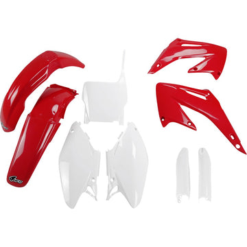 UFO Body Kit - OEM Red/White - CR 125/250 '04 HOKIT102F@999