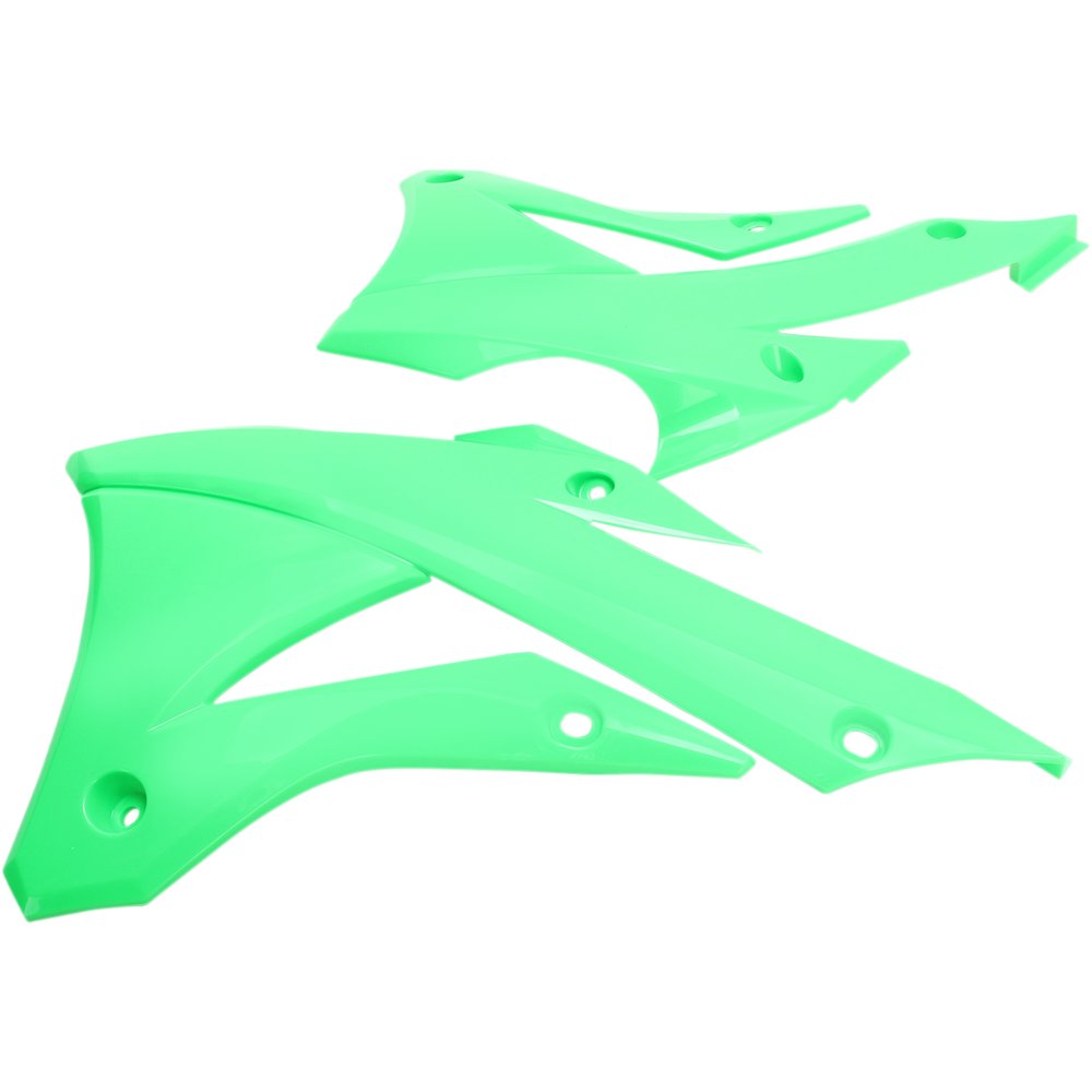 UFO Radiator Covers - Fluorescent Green KA04728-AFLU