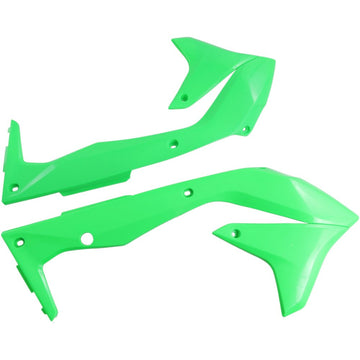 UFO Radiator Covers - Fluorescent Green KA04736-AFLU