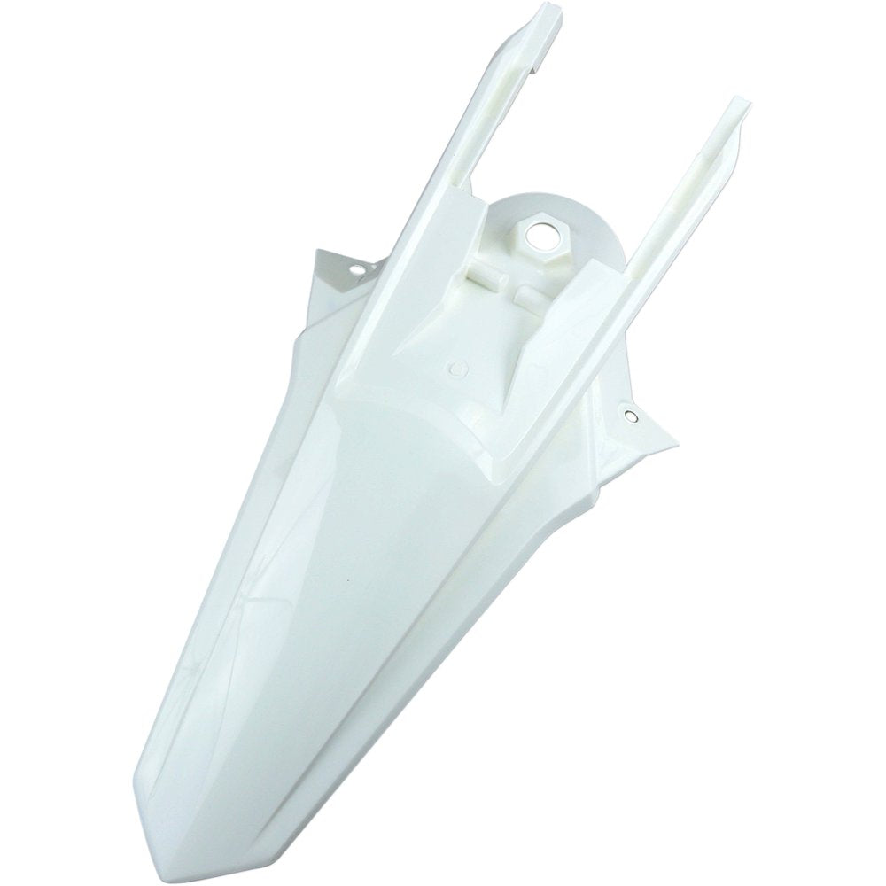 UFO MX Rear Fender - KTM White KT04084-047