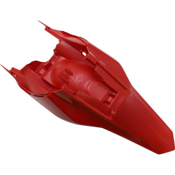 UFO MX Rear Fender - With side panels - Red GG07104-062