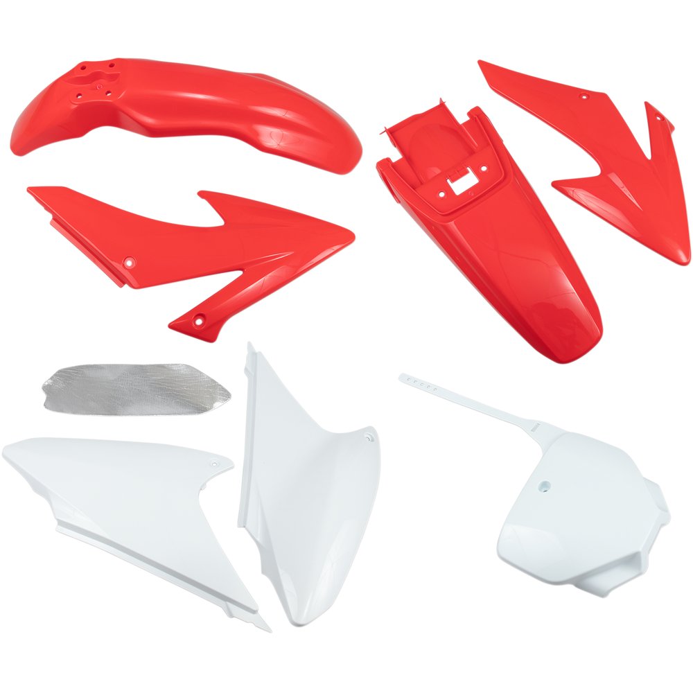 UFO Body Kit - OEM Red/White - Honda - CRF HOKIT117-999