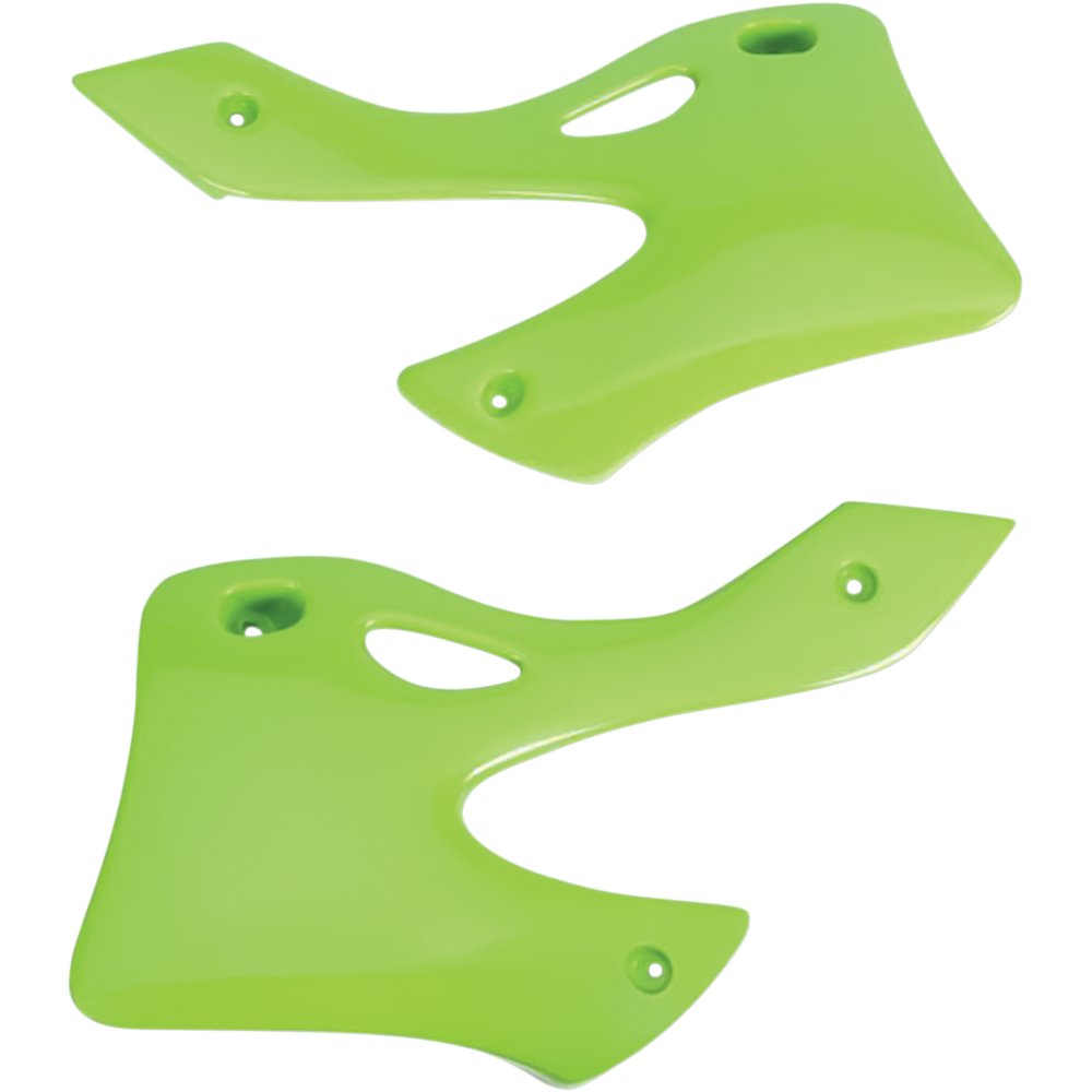 UFO Radiator Covers - KX Green KA03720026