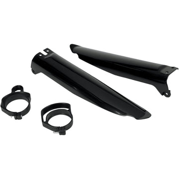 UFO Fork Tube Protectors - Black - KX125/250/500 - '96-'03 KA03704001
