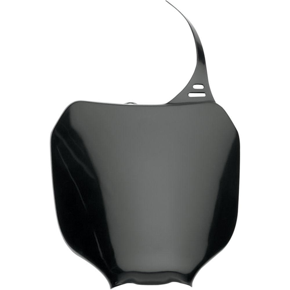 UFO Front Number Plate - Black YA03823001