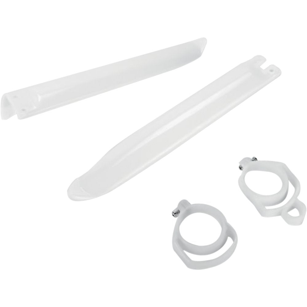 UFO Fork Tube Protectors - White - KX125/250/500 - '96-'03 KA03704280