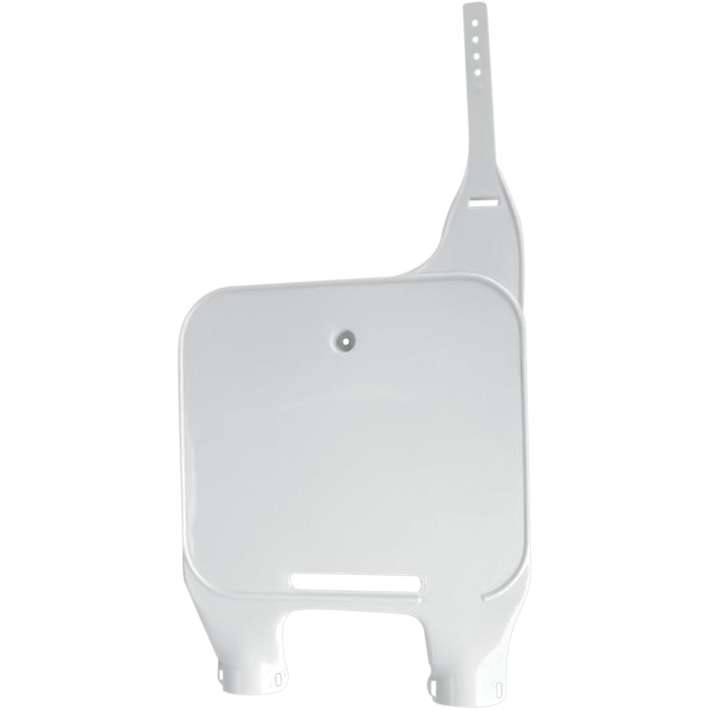 UFO Front Number Plate - White KT03004-047