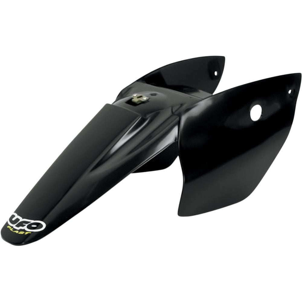 UFO Rear Fender - With Side Panels - Black - SX 65 KT03073-001