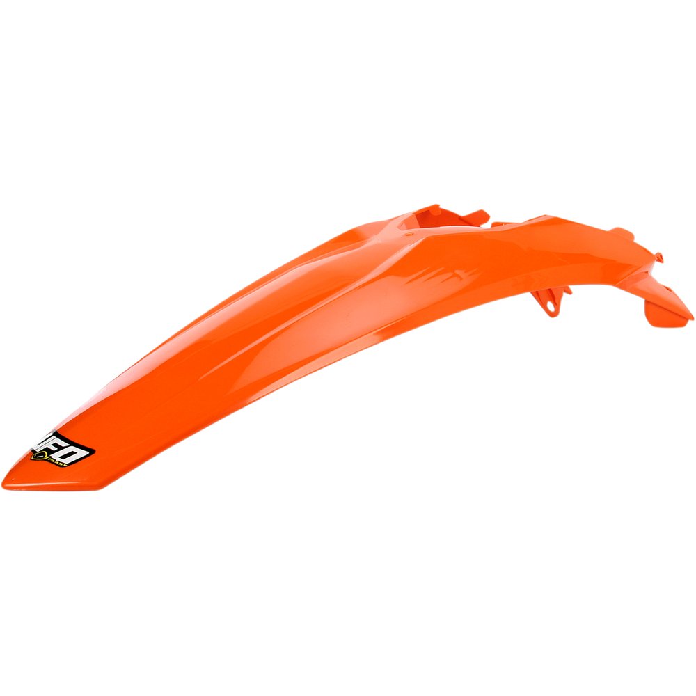UFO MX Rear Fender - With Pins - KTM Orange KT04032-127