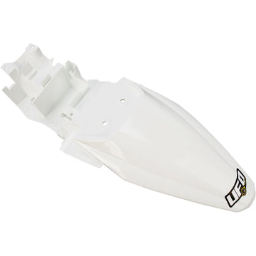 UFO MX Rear Fender - White KA04715-047
