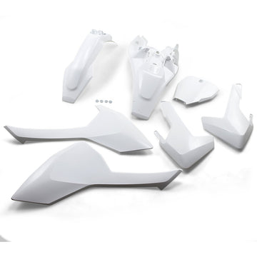 UFO Body Kit - '18-'22 OEM White - Husqvarna - TC HUKIT620-999
