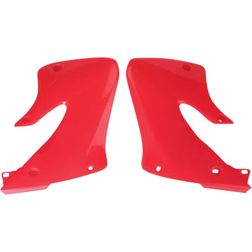 UFO Radiator Covers - '92-'99 OEM CR Fluorescent Red HO03601067