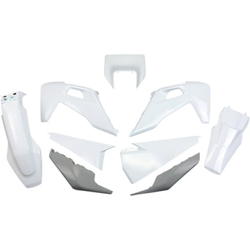 UFO Body Kit - OEM White/Gray - Husqvarna HUKIT623999