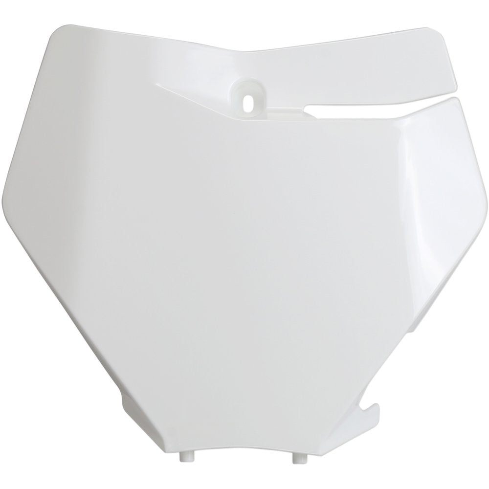 UFO Front Number Plate - White KT04094047