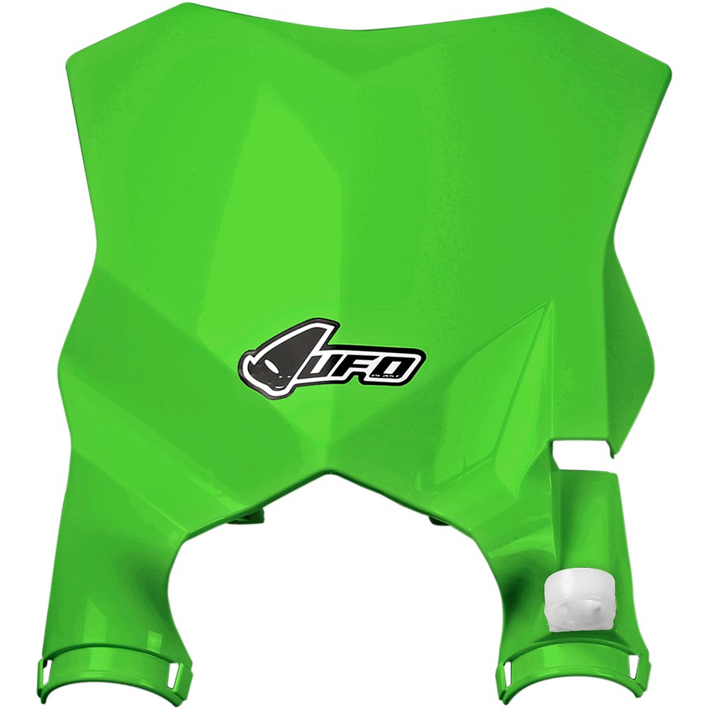UFO Stadium Number Plate - KX Green - Kawasaki KA04746-026