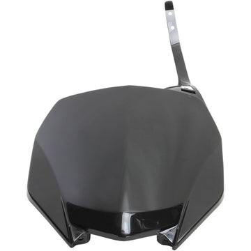 UFO Front Number Plate - Black YA04860-001