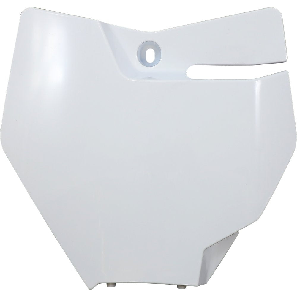 UFO Front Number Plate - White GG07116-041