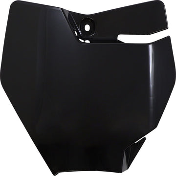 UFO Front Number Plate - Black GG07106-001