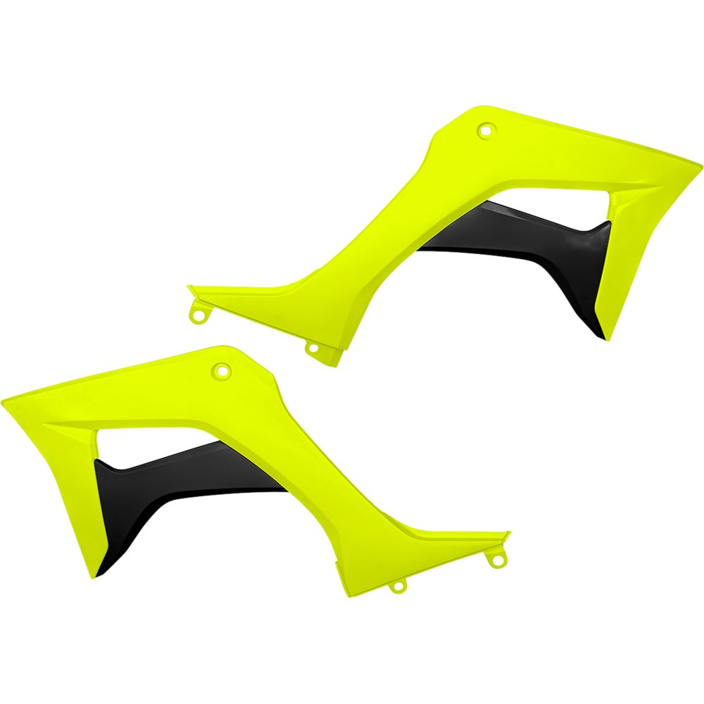 UFO Radiator Shrouds - Florescent Yellow HO05600-DFLU
