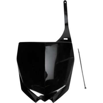 UFO Restyled Number Plate - Black - YZ YA04832-001