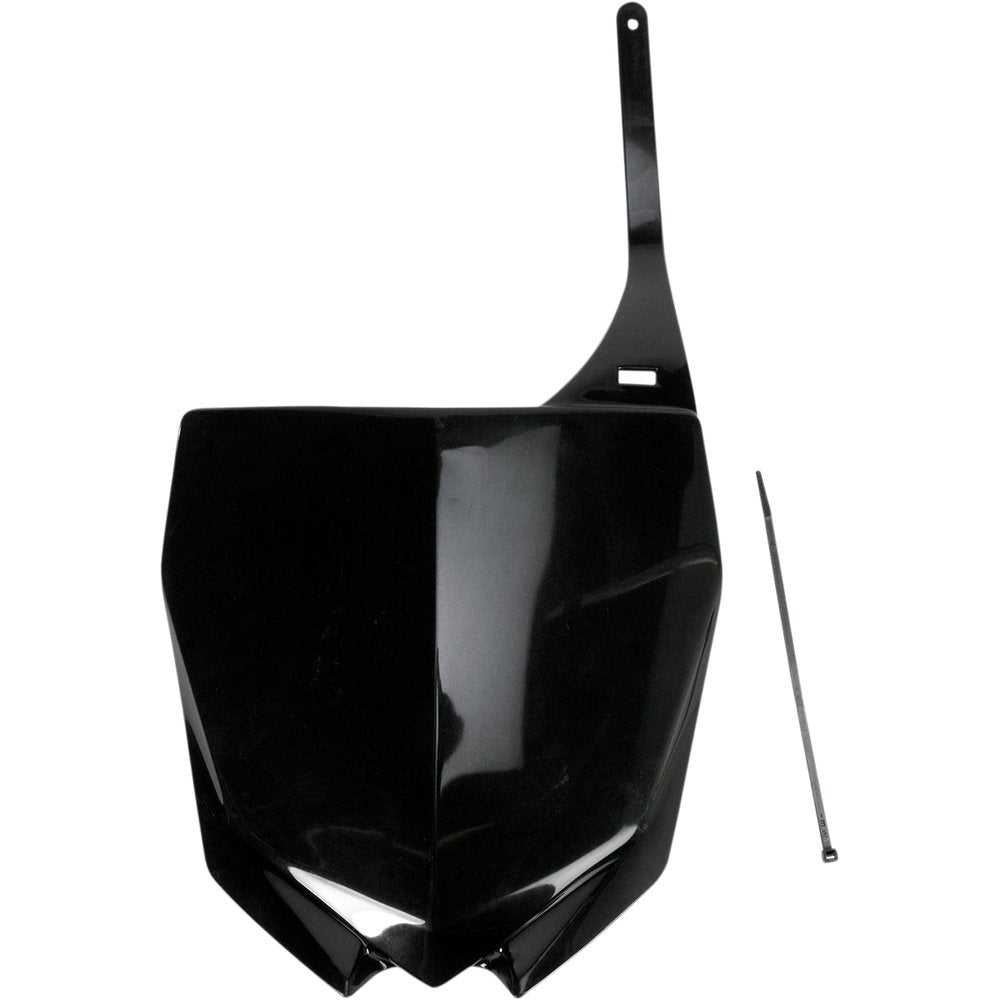 UFO Restyled Number Plate - Black - YZ YA04832-001