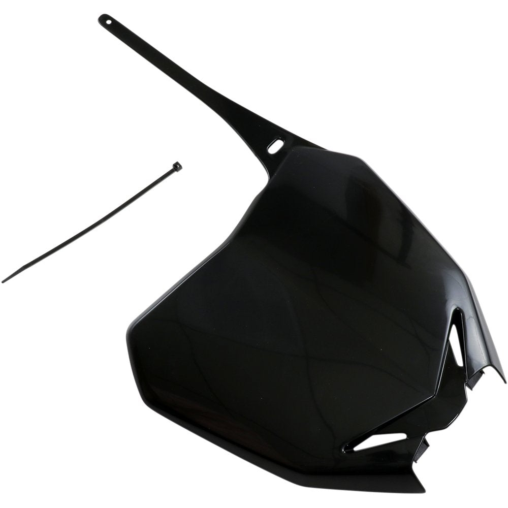 UFO Front Number Plate - Black SU04919001