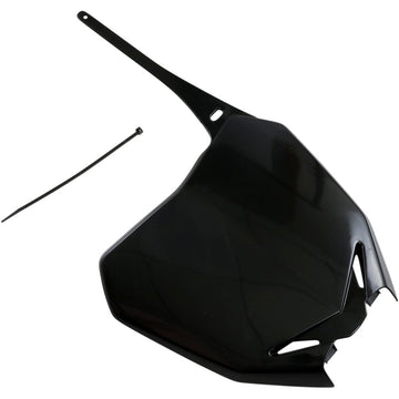 UFO Front Number Plate - Black SU04919001