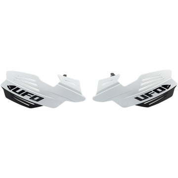 UFO Vulcan Handguards - White PM01650-041
