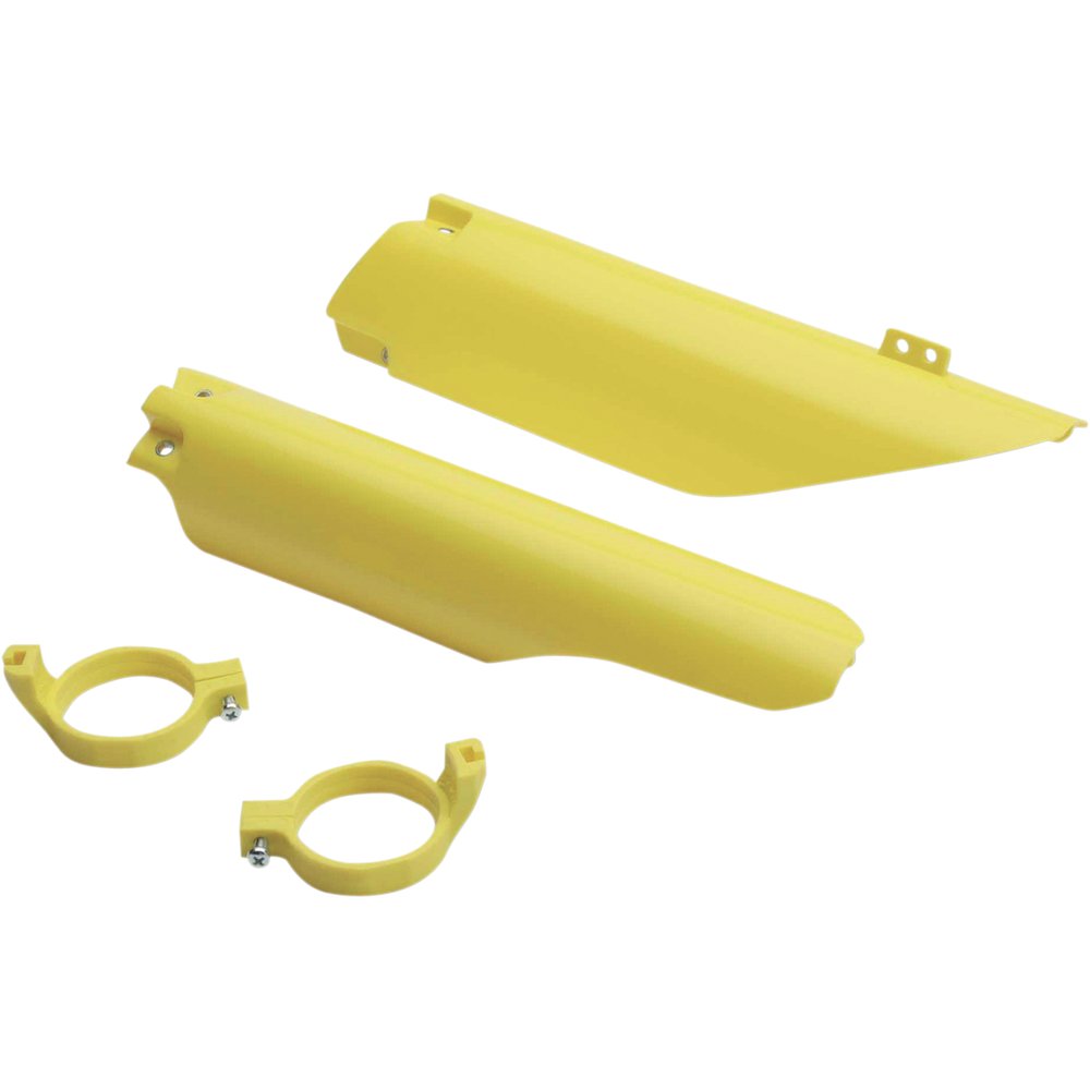 UFO Fork Tube Protectors - Yellow - SUZ - '04-'05 SU03998-102