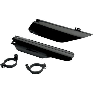 UFO Fork Tube Protectors - Black - SUZ - '04-'05 SU03998-001