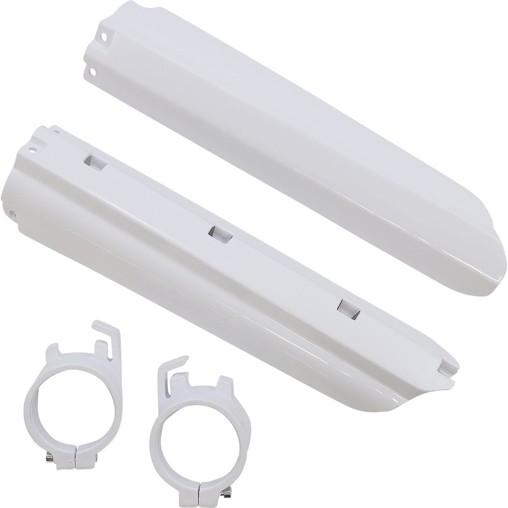 UFO Fork Tube Protectors - White - YZ YA02838-046