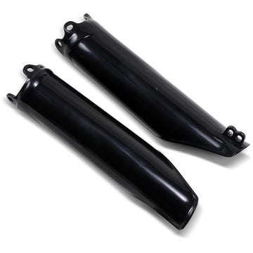 UFO Fork Slider Protectors - Black - CRF450R - '09-'12 HO04640-001