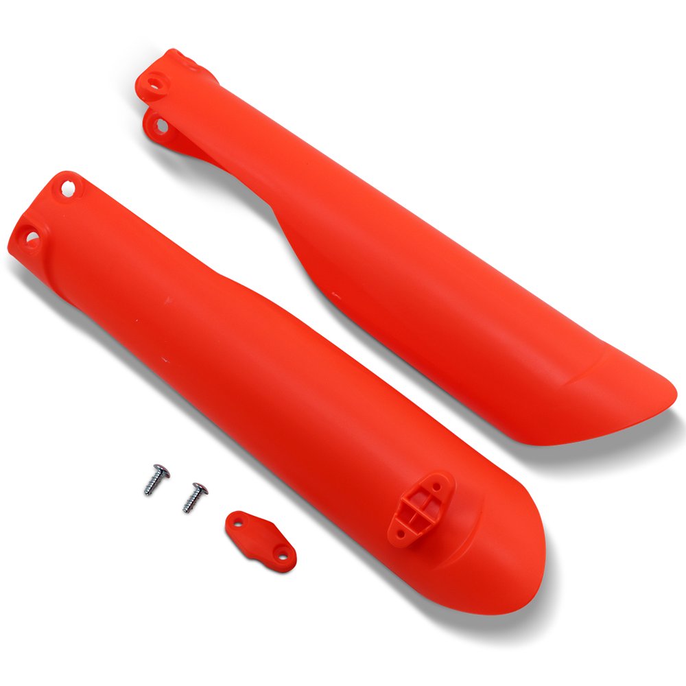 UFO Fork Tube Protectors - Red KT04055-FFLU