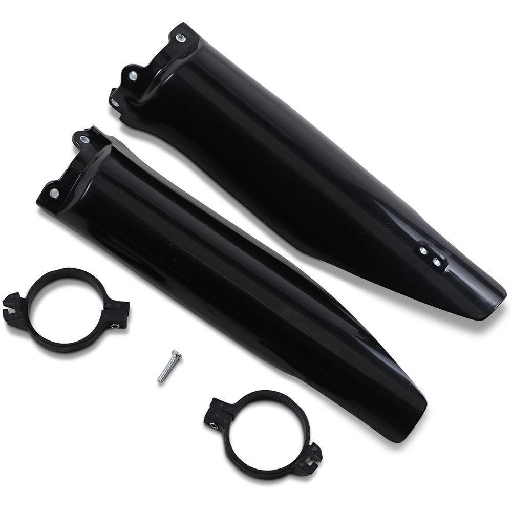 UFO Fork Tube Protectors - Black - KX 125/250 - '04-'07 KA03760-001