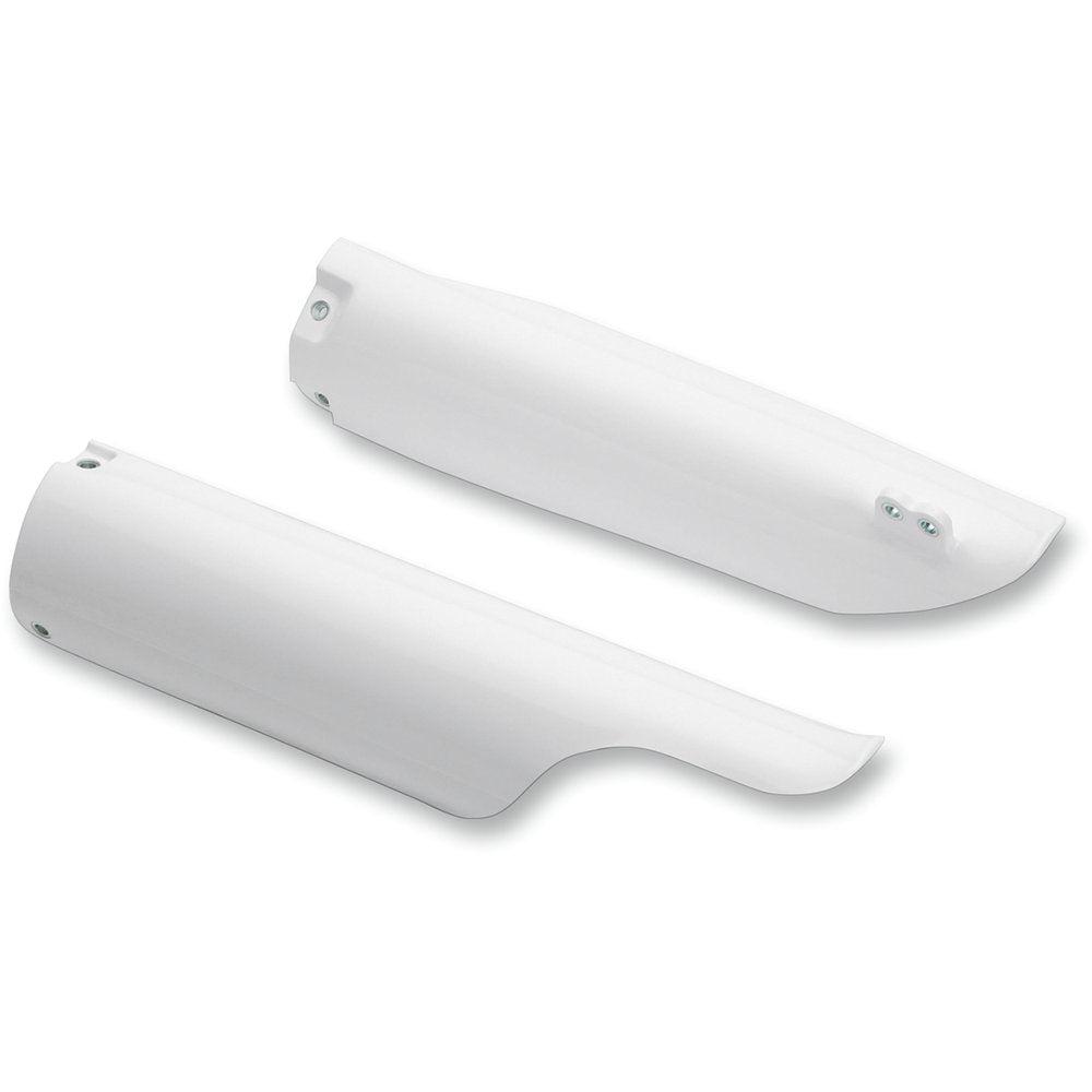 UFO Fork Tube Protectors - White YA03872-046