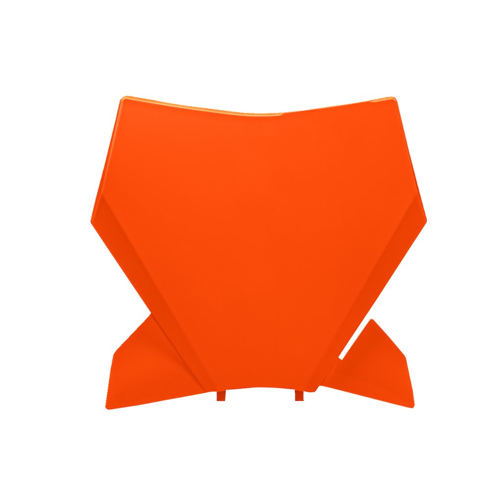 UFO Front Number Plate - Orange - KTM KT05013#127