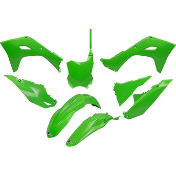 UFO Restyle Body Kit - OEM Green - KX 250/450 F KAKIT231@999