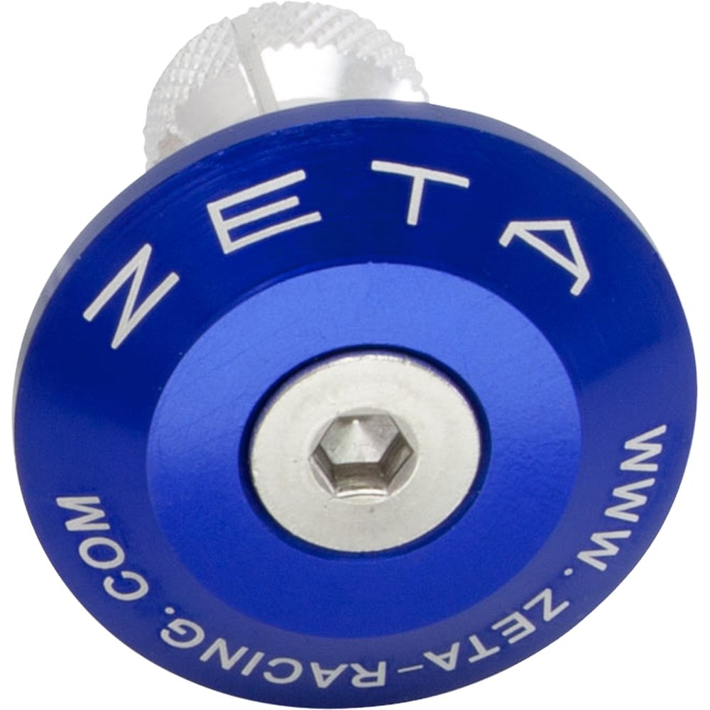 Bar End Plug Blue 35mm
