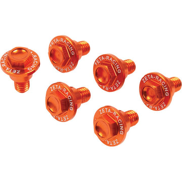 Fork Guard Bolt Ktm Orange