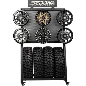 Tire And Wheel Display Base