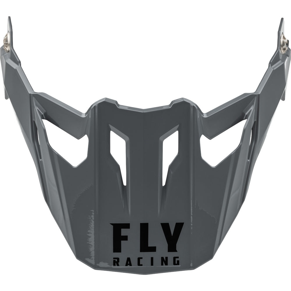 Trekker Solid Helmet Visor Grey