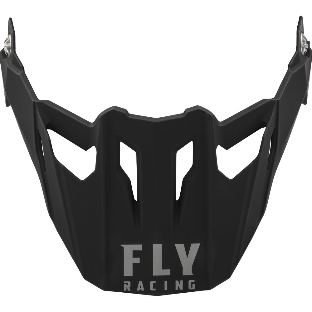 Trekker Solid Helmet Visor Matte Black