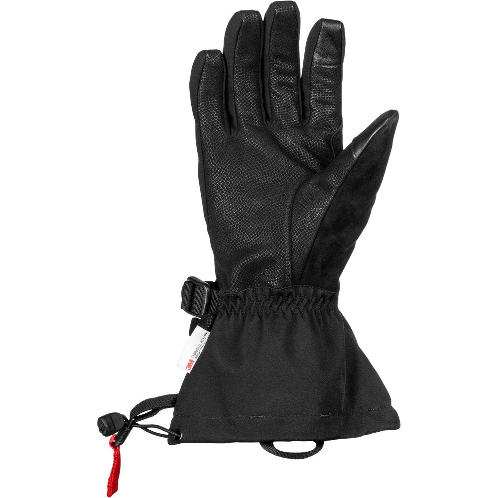 Title Heated Gauntlet Gloves Grey/Black/Red Xl