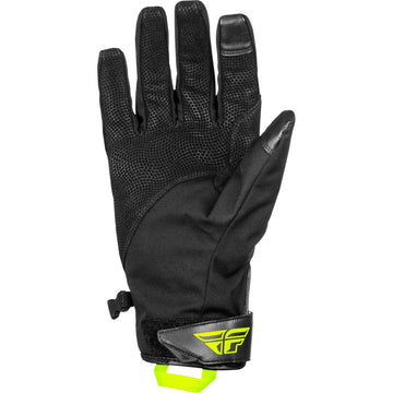 Title Long Gloves Red/Black/Hi Vis Xs