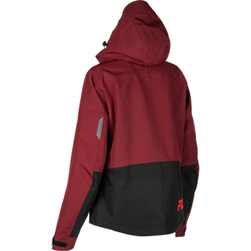 Women's Carbon Jacket Merlot/Red 3x