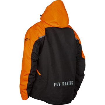 Carbon Jacket Black/Orange Lg