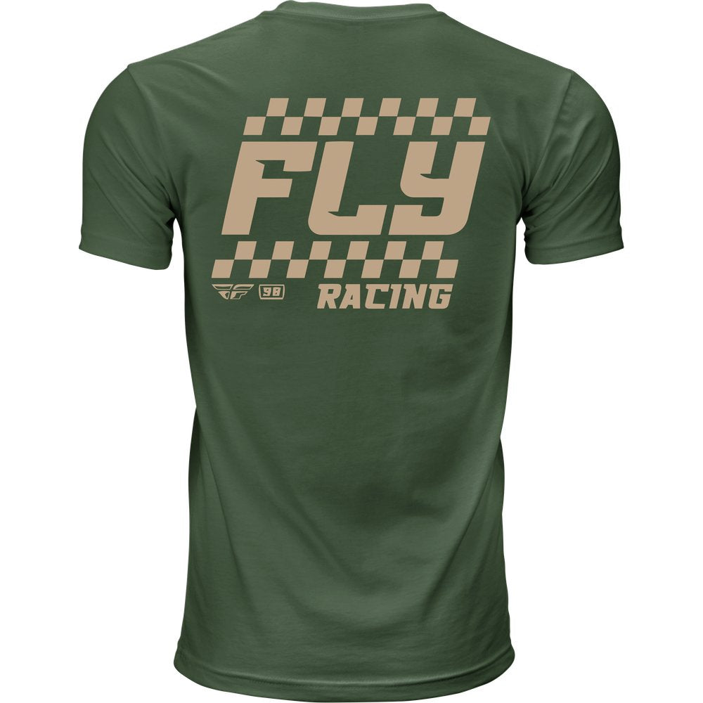 Fly Staple Tee Green Md