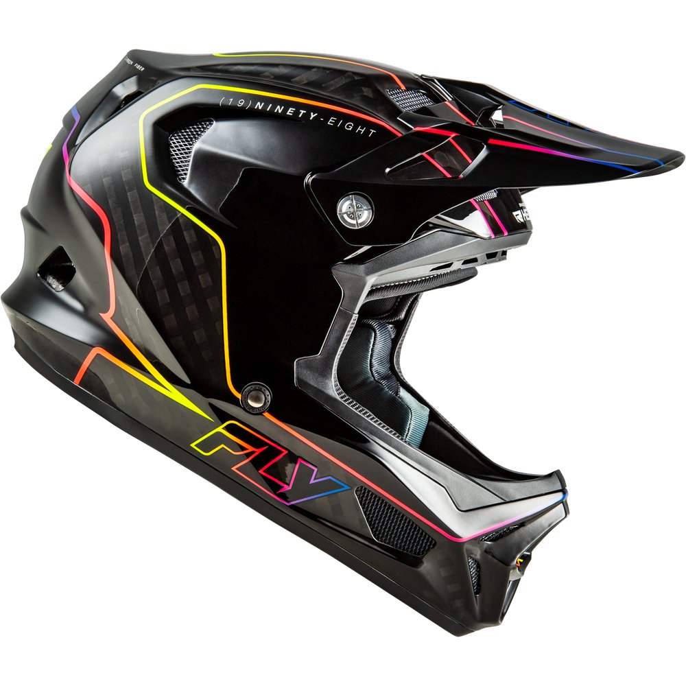 Werx R Flow Carbon Helmet Black Carbon/Black/Multi Xs