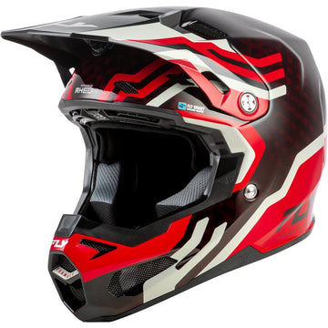 Formula S Carbon Byte Helmet Red Carbon/Red/Grey Md